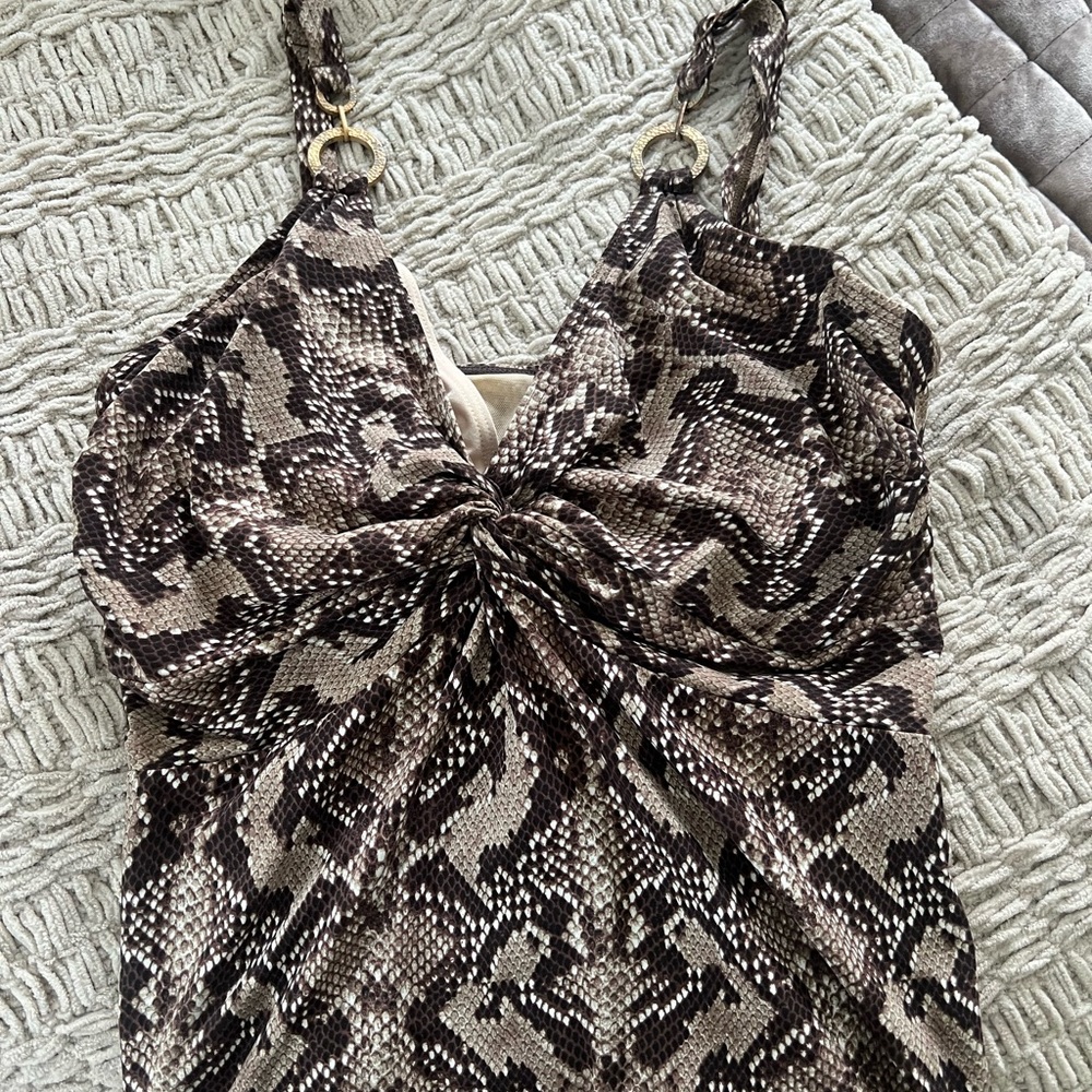 Coco Reef animal print tankini